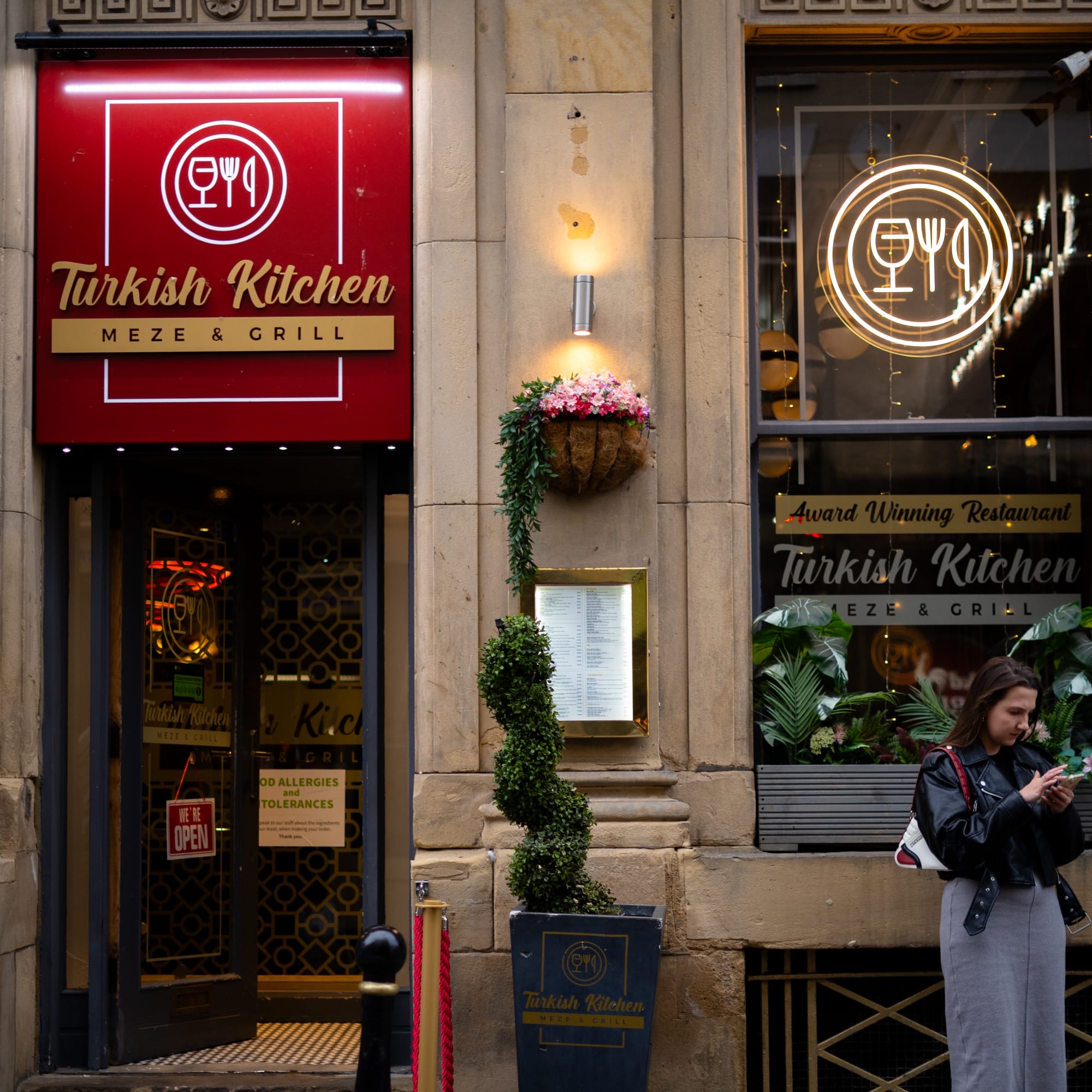 Turkish Kitchen Durham website preview